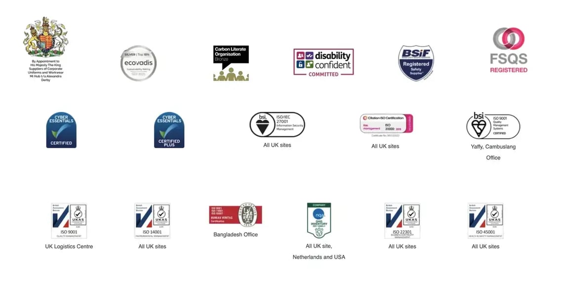 Mi Hub Group Certifications